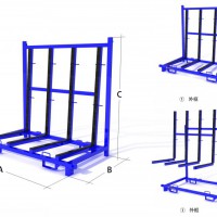 固定式玻璃運(yùn)輸架，L架