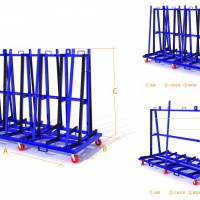 移動(dòng)式玻璃運(yùn)輸架、玻璃架子、A型架